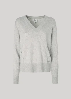 Mulher Pepe Jeans Malhas E Cardigans><noscript><img width=
