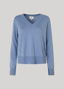 Mulher Pepe Jeans Malhas E Cardigans><noscript><img width=