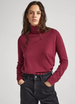 Mulher Pepe Jeans Malhas E Cardigans>Camisola Com Detalhes Abertos