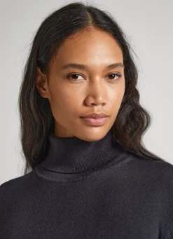 Mulher Pepe Jeans Malhas E Cardigans>Camisola Com Detalhes Abertos