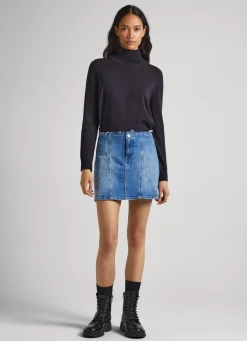 Mulher Pepe Jeans Malhas>Camisola Com Detalhes Abertos