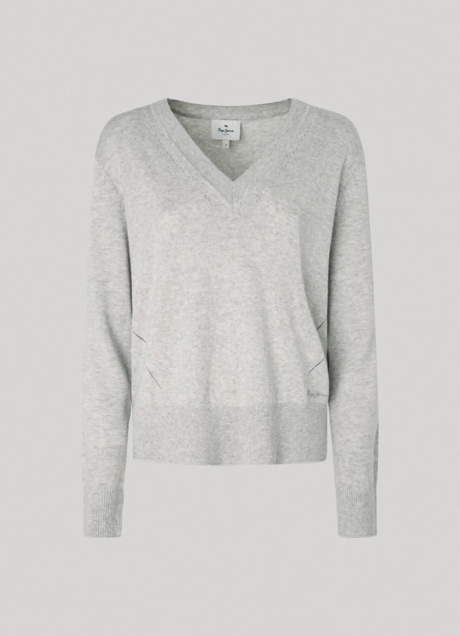 Mulher Pepe Jeans Malhas>Camisola Com Detalhes Abertos