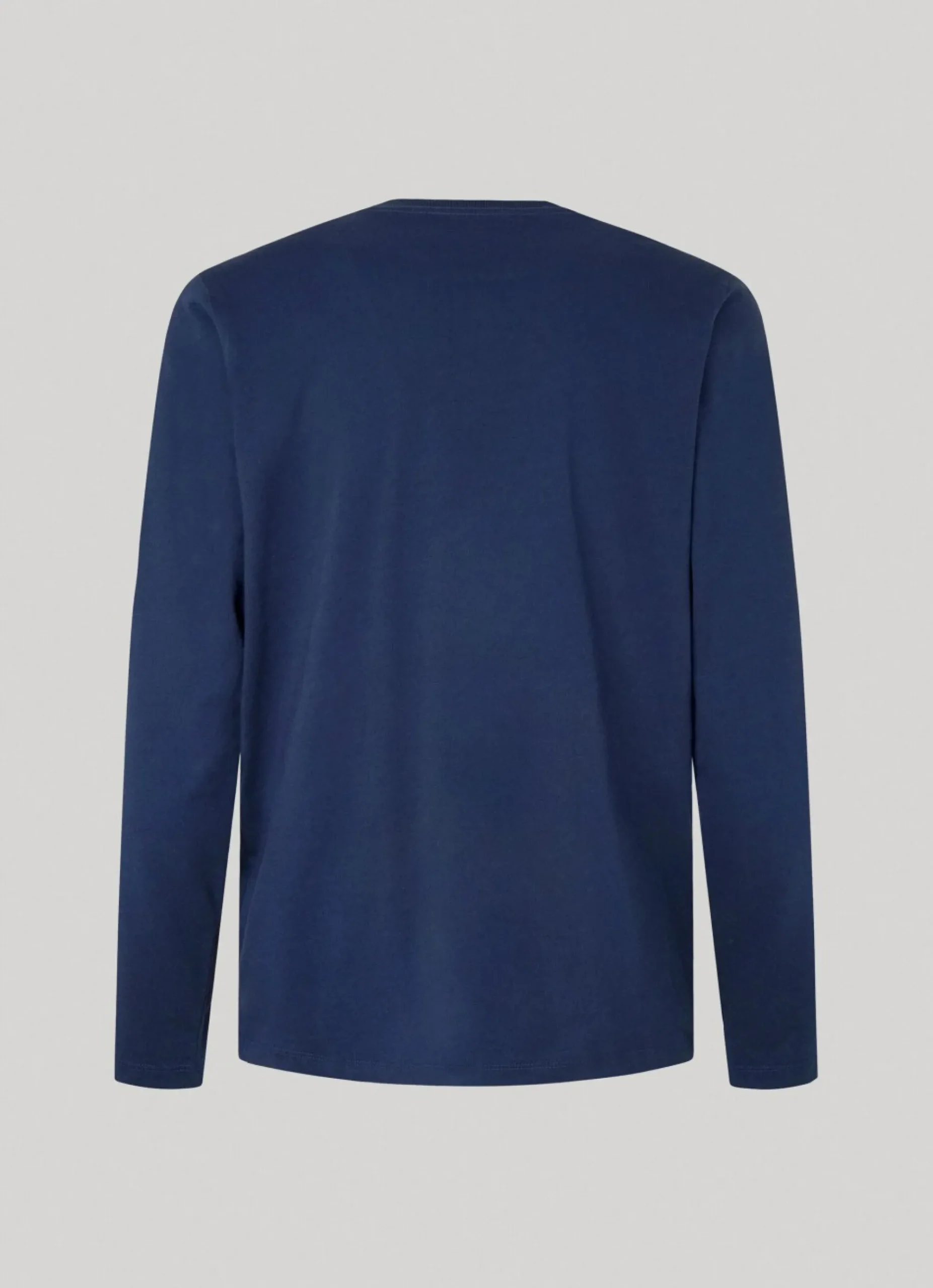 Homem Pepe Jeans T-Shirts>Camisola De Algodao Logo Estampado