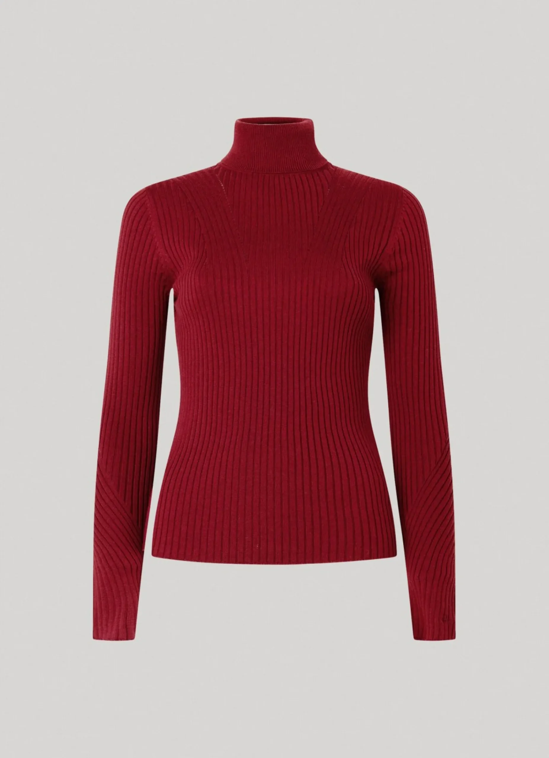 Mulher Pepe Jeans Malhas>Camisola De Gola Alta Canelada
