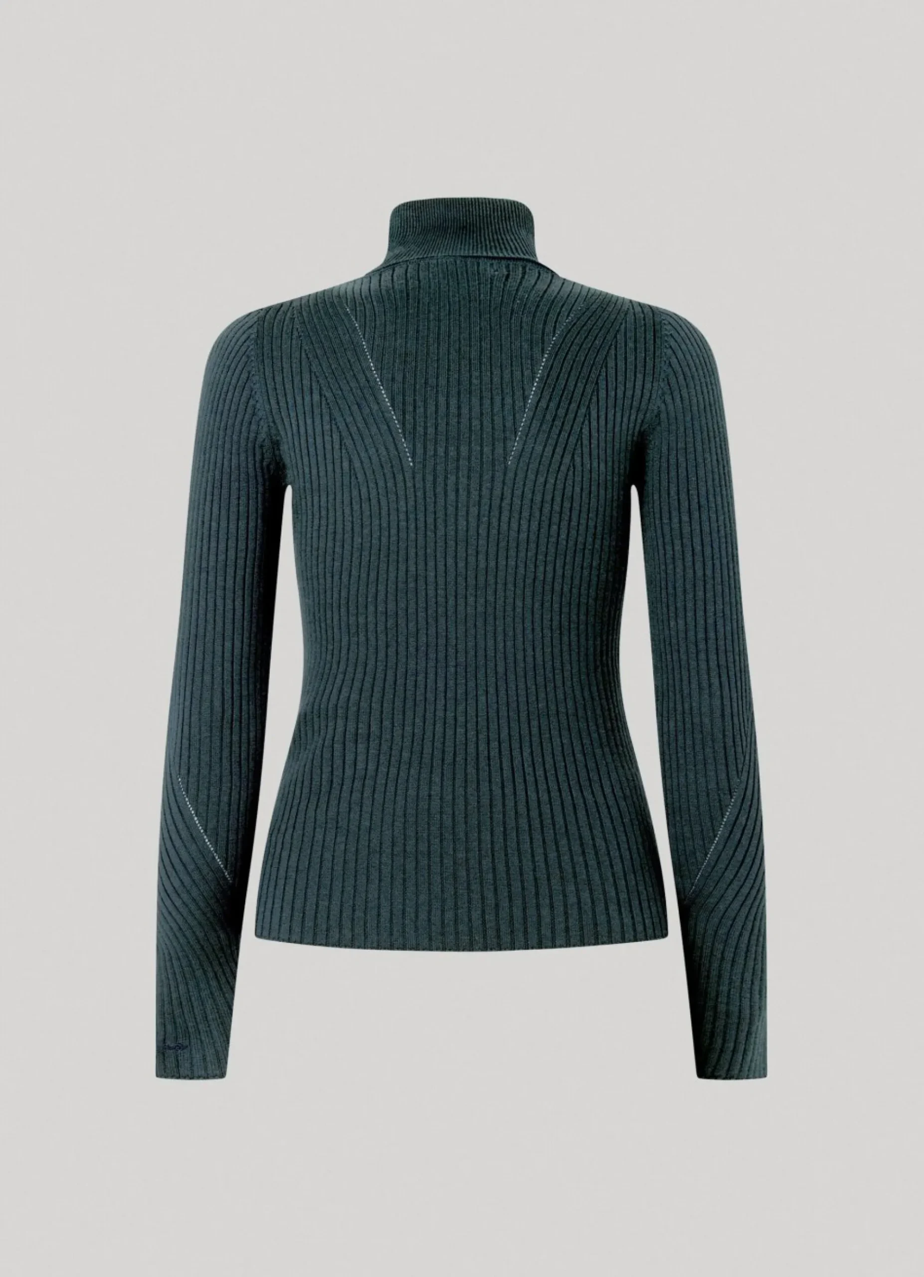 Mulher Pepe Jeans Malhas>Camisola De Gola Alta Canelada