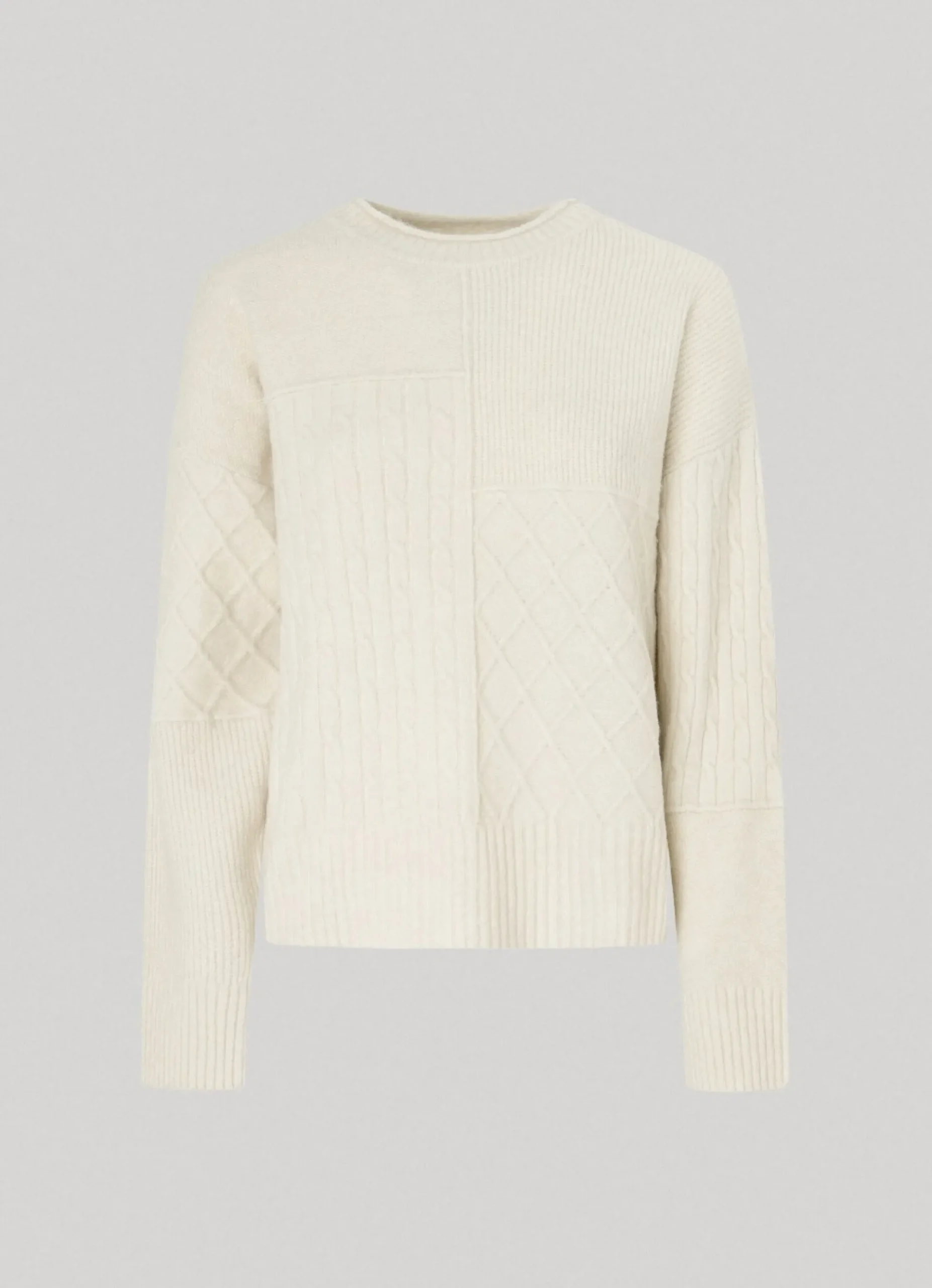 Mulher Pepe Jeans Malhas E Cardigans>Camisola De Patchwork