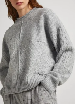 Mulher Pepe Jeans Malhas E Cardigans><noscript><img width=