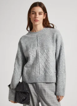 Mulher Pepe Jeans Malhas>Camisola De Patchwork