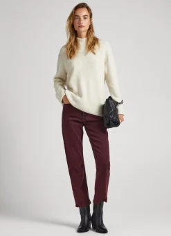 Mulher Pepe Jeans Malhas E Cardigans>Camisola Decote Perkins