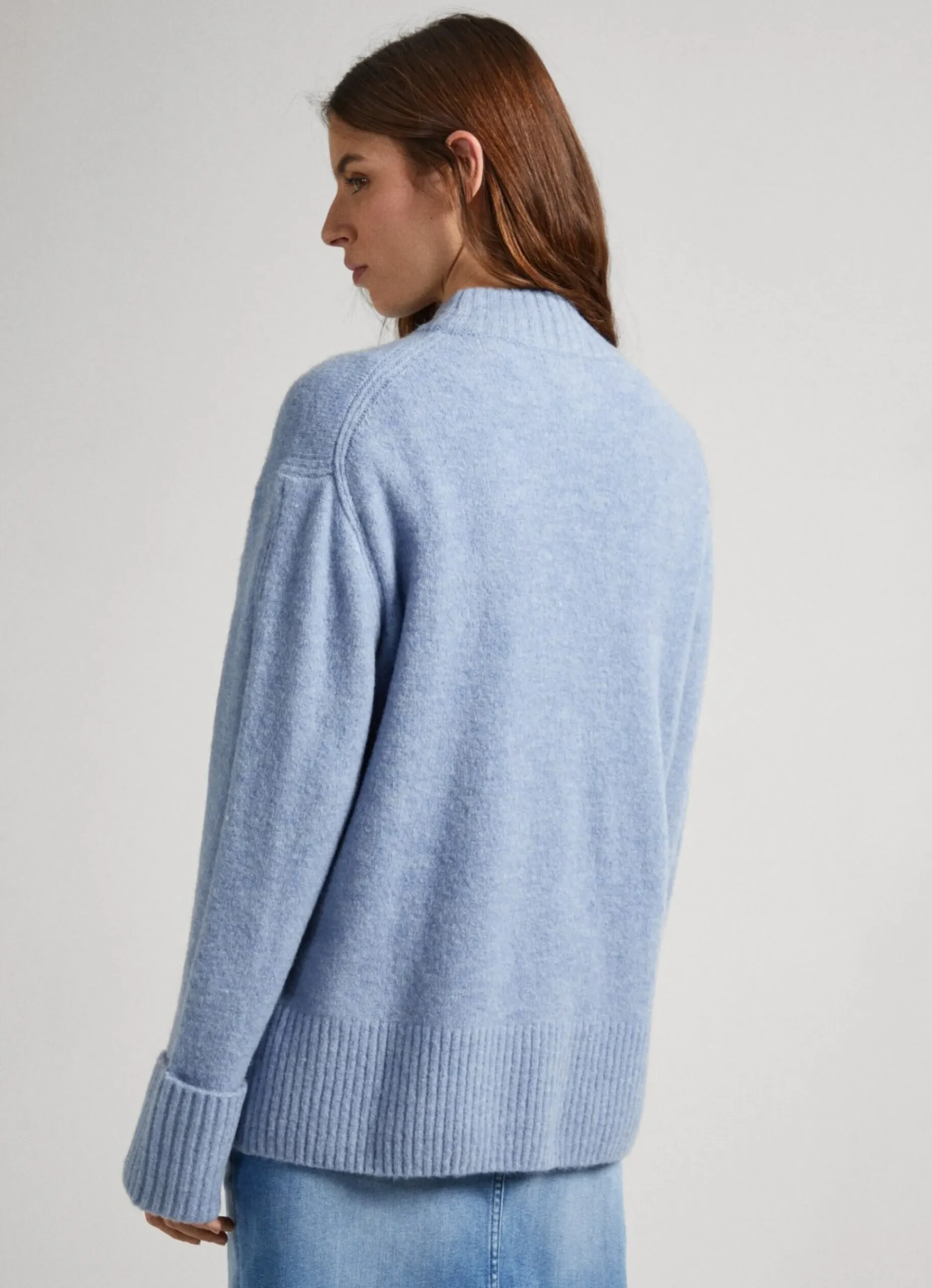 Mulher Pepe Jeans Malhas E Cardigans>Camisola Decote Perkins