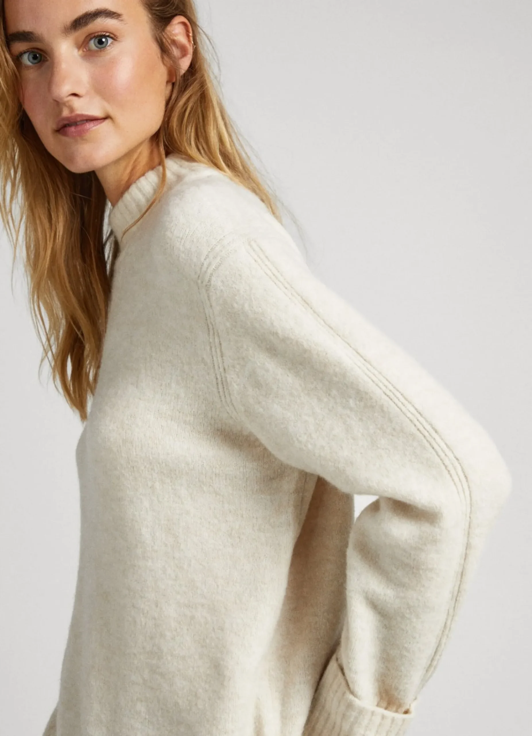 Mulher Pepe Jeans Malhas>Camisola Decote Perkins