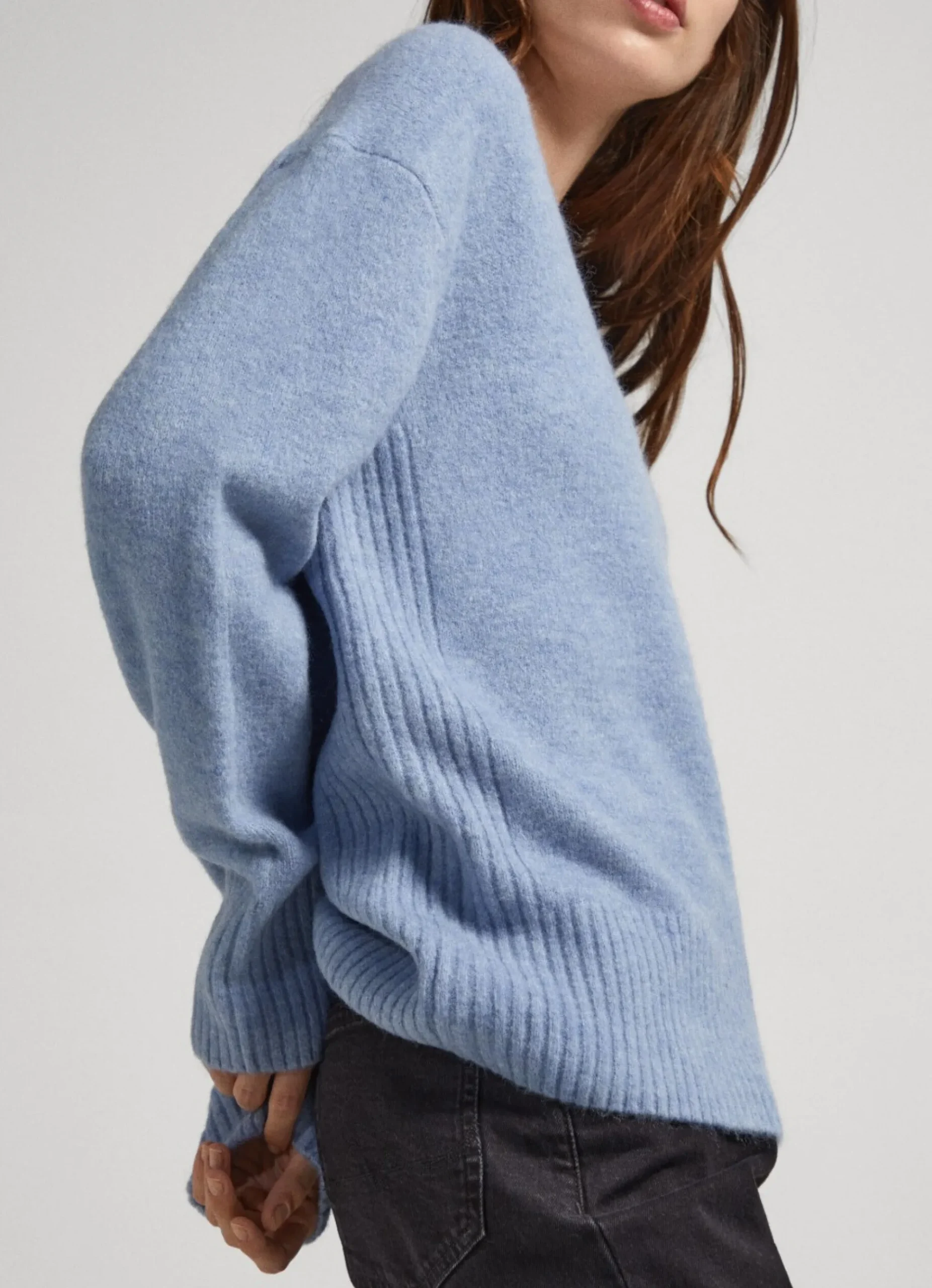 Mulher Pepe Jeans Malhas E Cardigans>Camisola Decote V