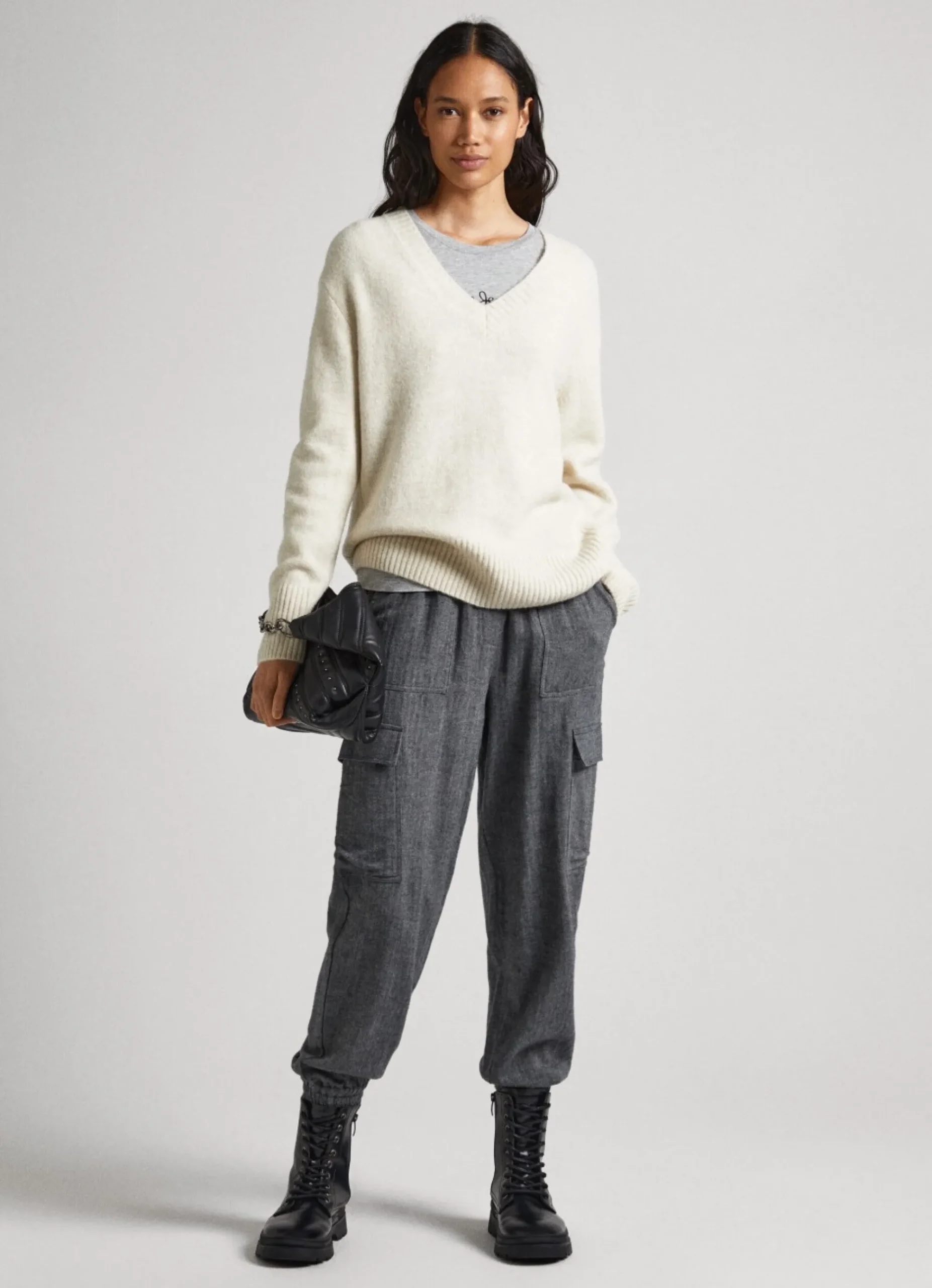 Mulher Pepe Jeans Malhas>Camisola Decote V