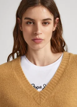 Mulher Pepe Jeans Malhas E Cardigans><noscript><img width=
