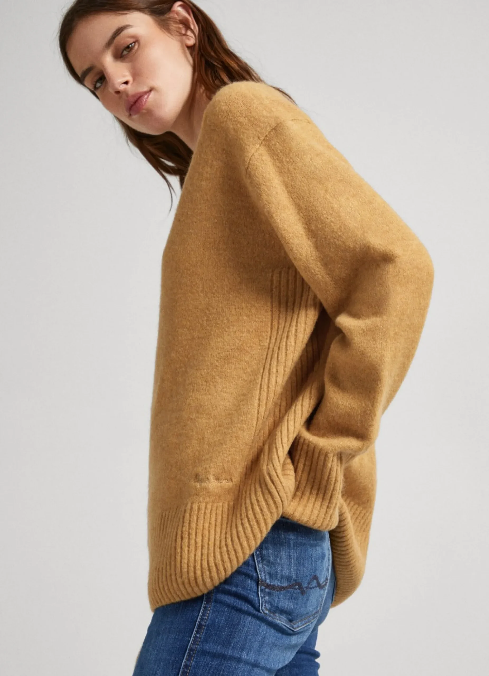 Mulher Pepe Jeans Malhas E Cardigans>Camisola Decote V