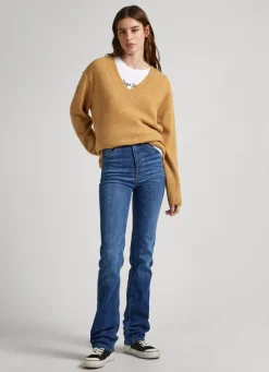 Mulher Pepe Jeans Malhas>Camisola Decote V
