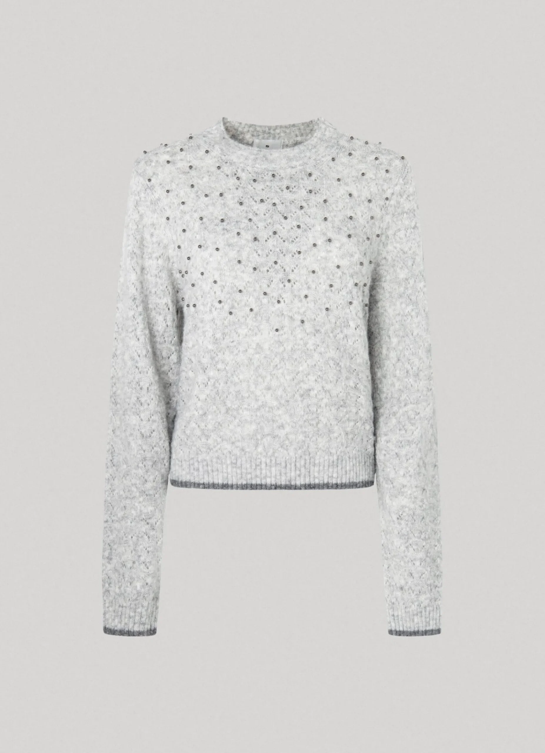 Mulher Pepe Jeans Malhas E Cardigans>Camisola Detalhe Strass