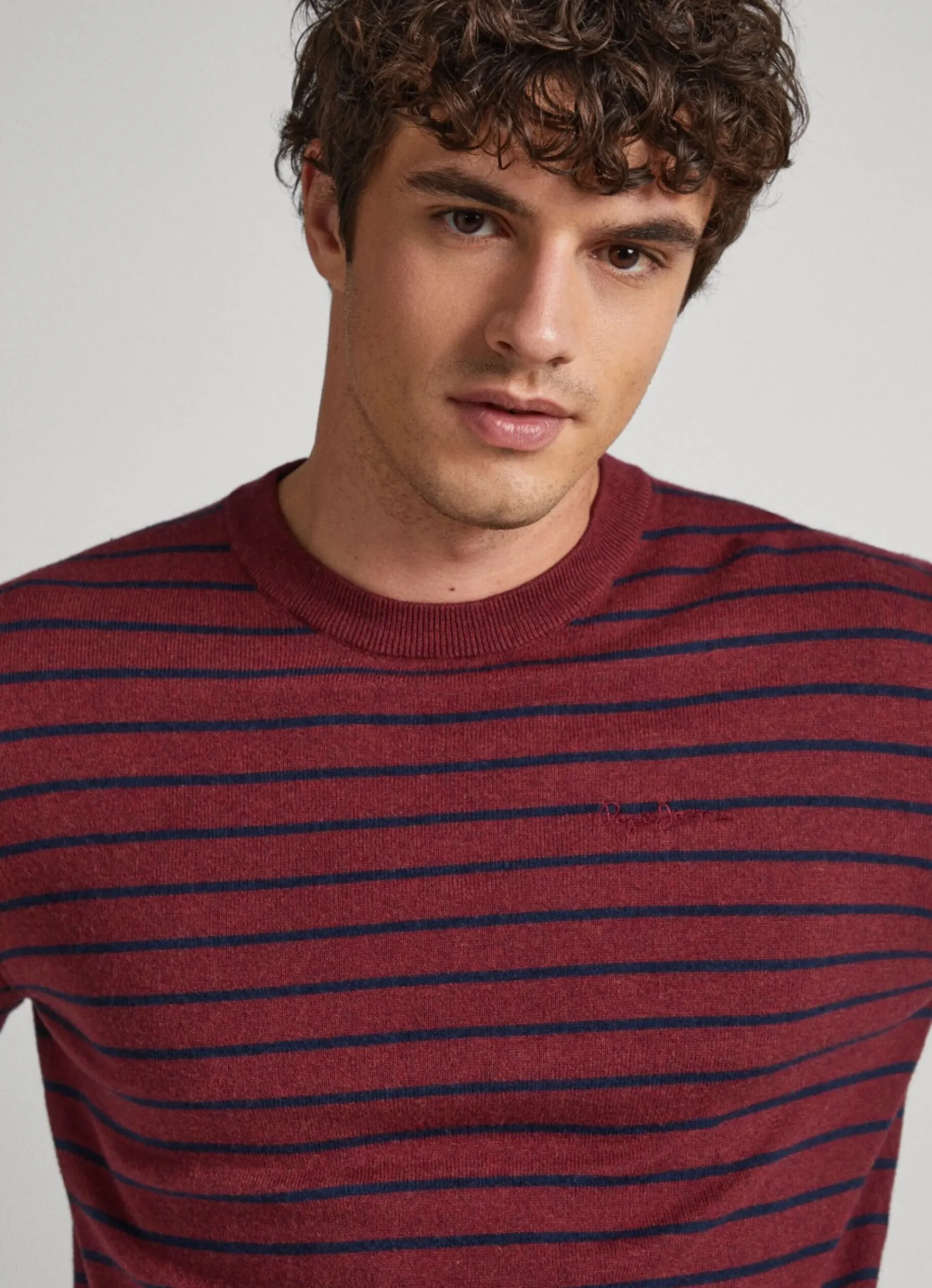 Homem Pepe Jeans Malhas>Camisola Estampado Riscas Andre Stripes