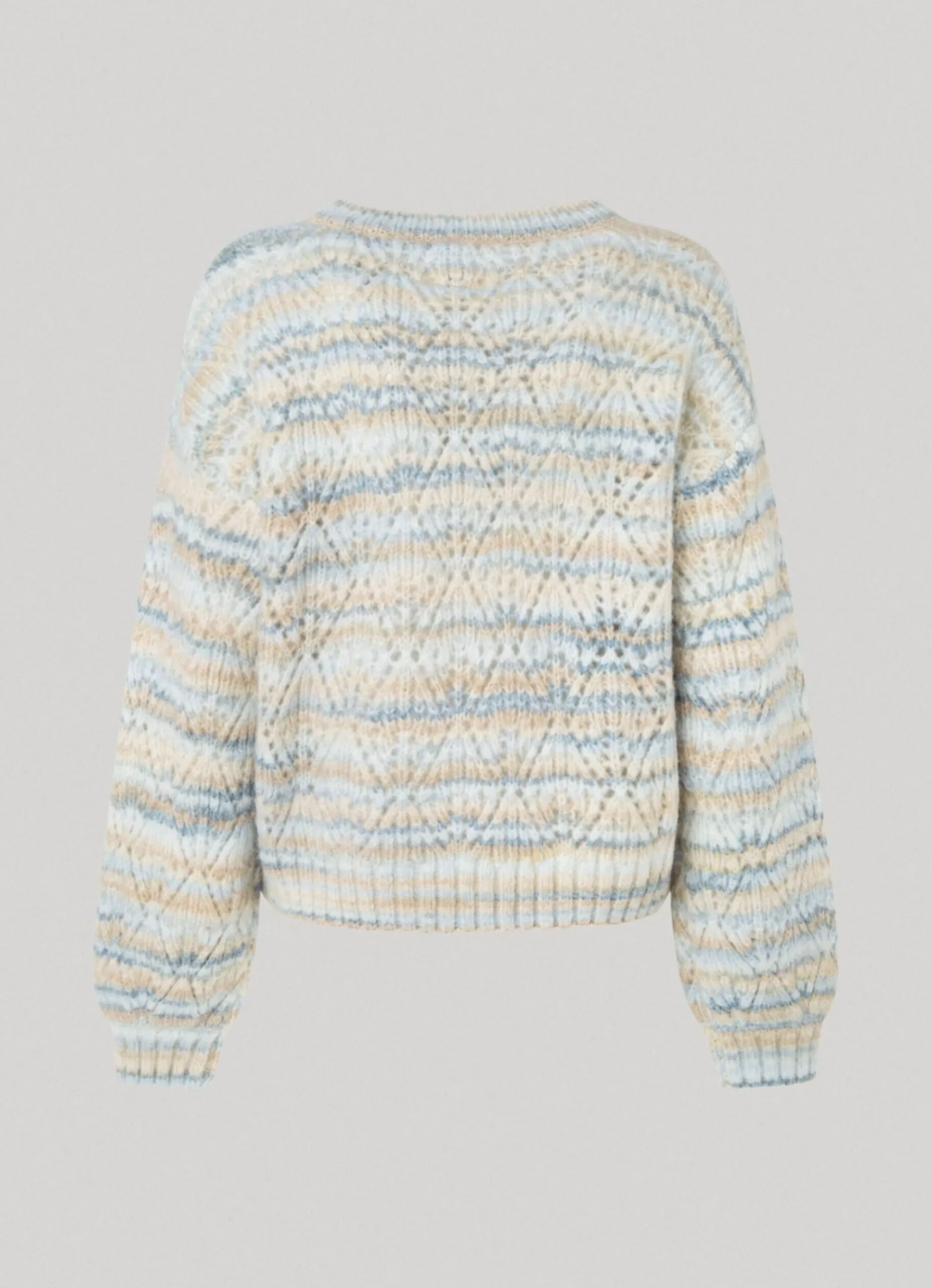 Mulher Pepe Jeans Malhas E Cardigans>Camisola Gola Perkins As Riscas