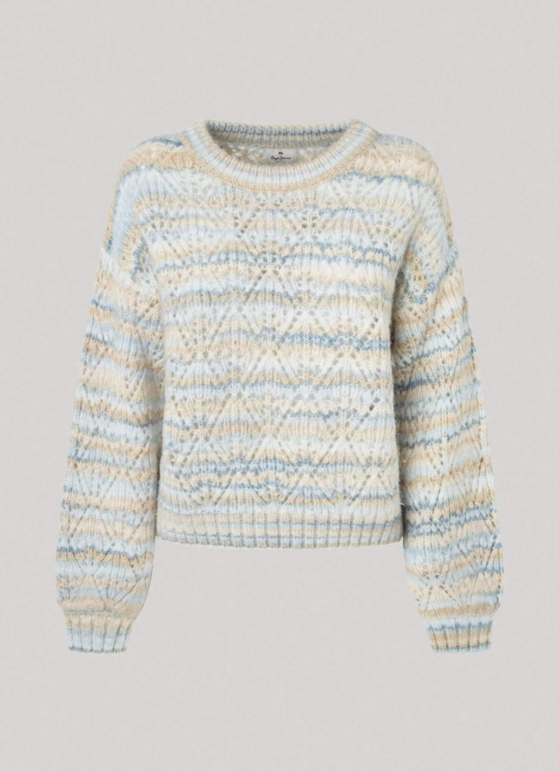 Mulher Pepe Jeans Malhas>Camisola Gola Perkins As Riscas