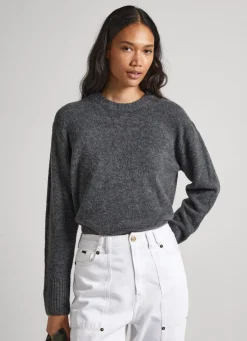 Mulher Pepe Jeans Malhas E Cardigans>Camisola Gola Redonda