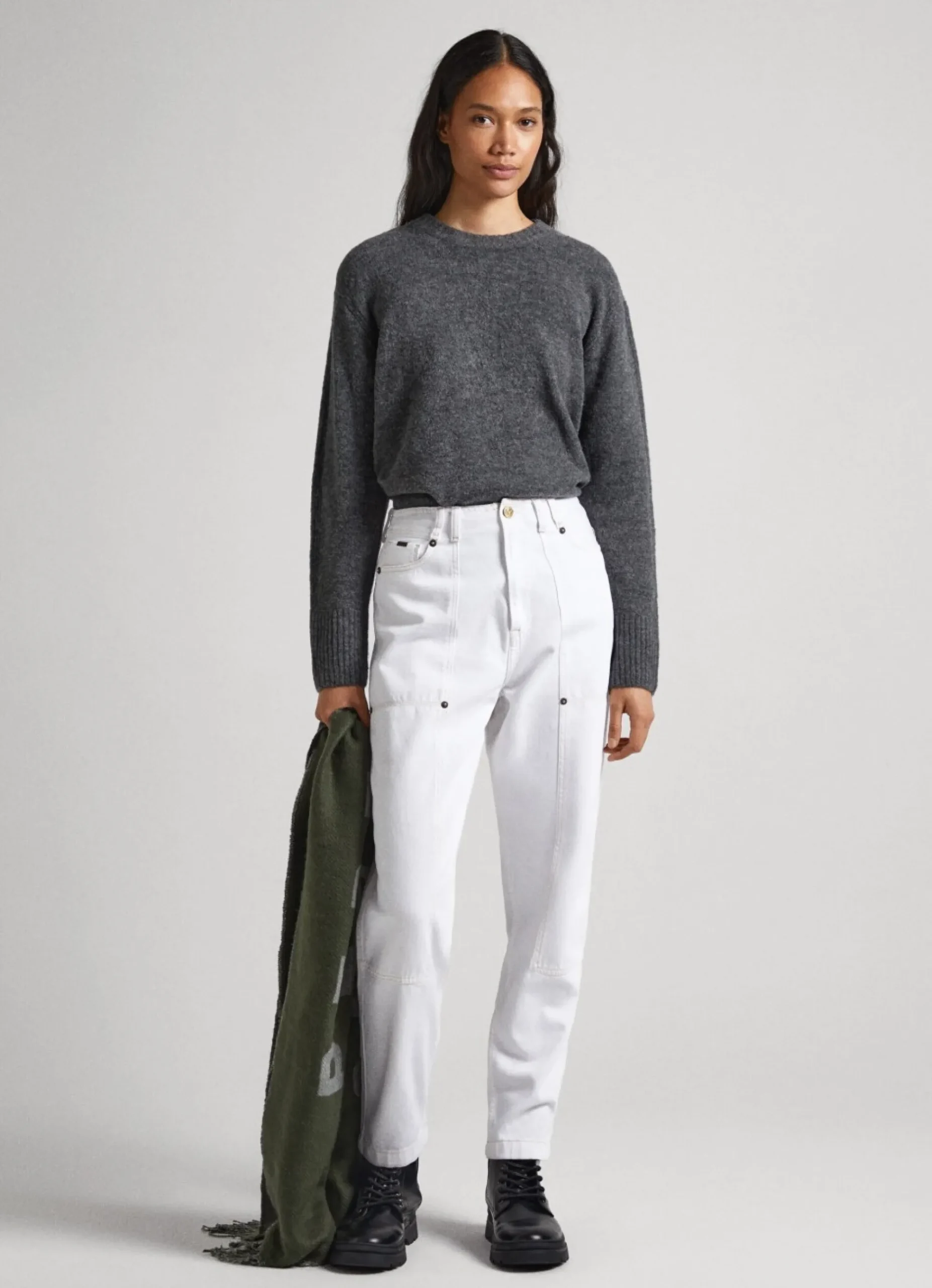 Mulher Pepe Jeans Malhas>Camisola Gola Redonda