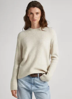 Mulher Pepe Jeans Malhas>Camisola Gola Redonda