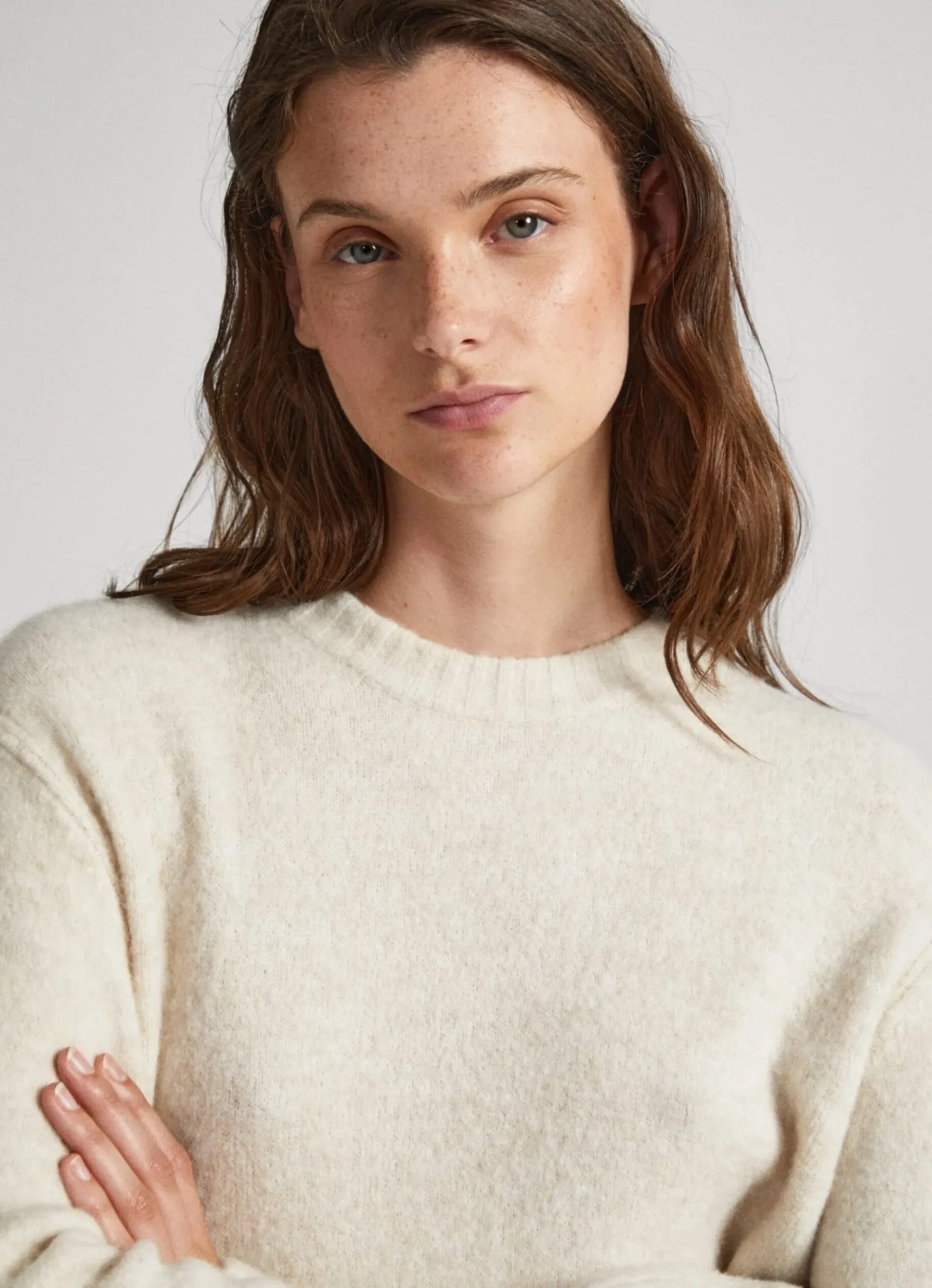 Mulher Pepe Jeans Malhas>Camisola Gola Redonda