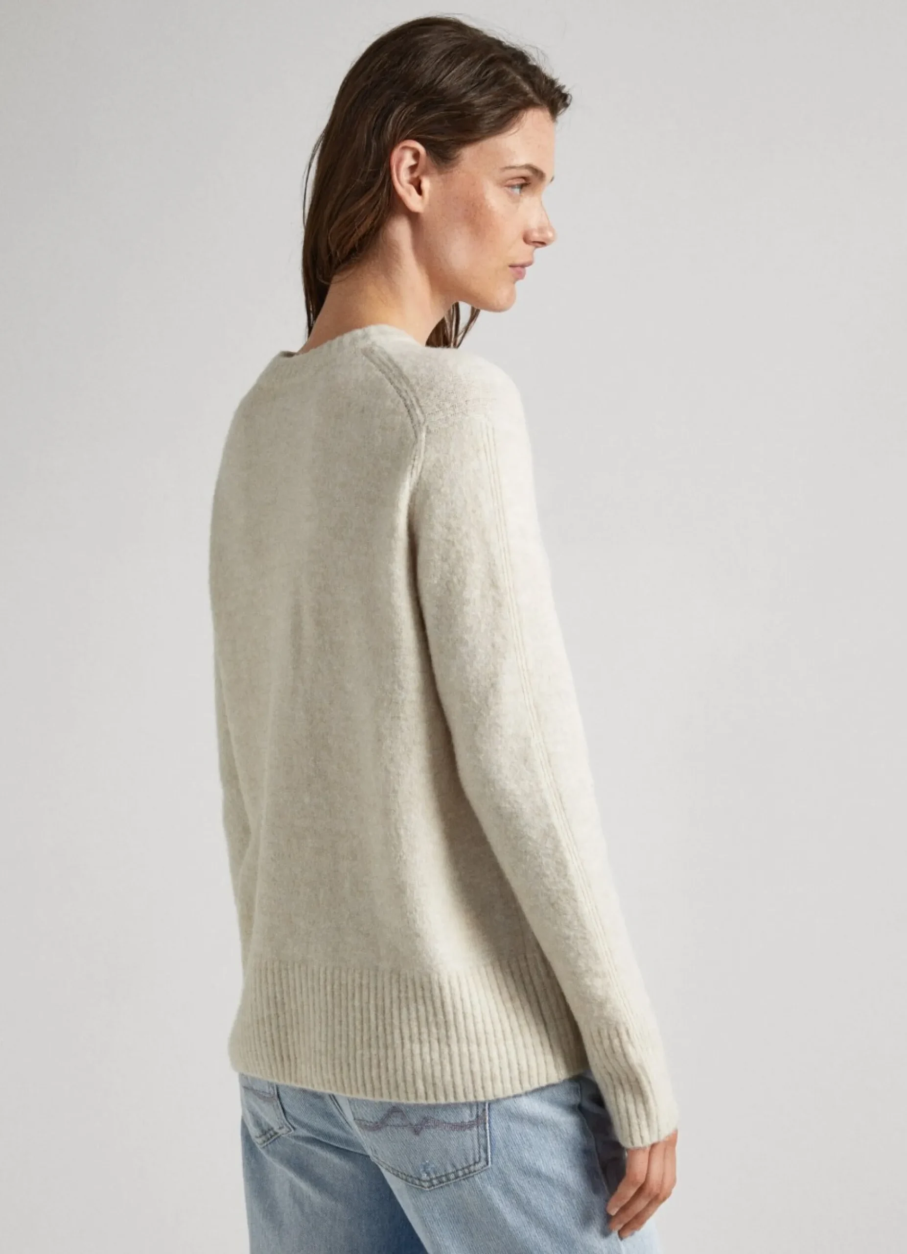 Mulher Pepe Jeans Malhas>Camisola Gola Redonda