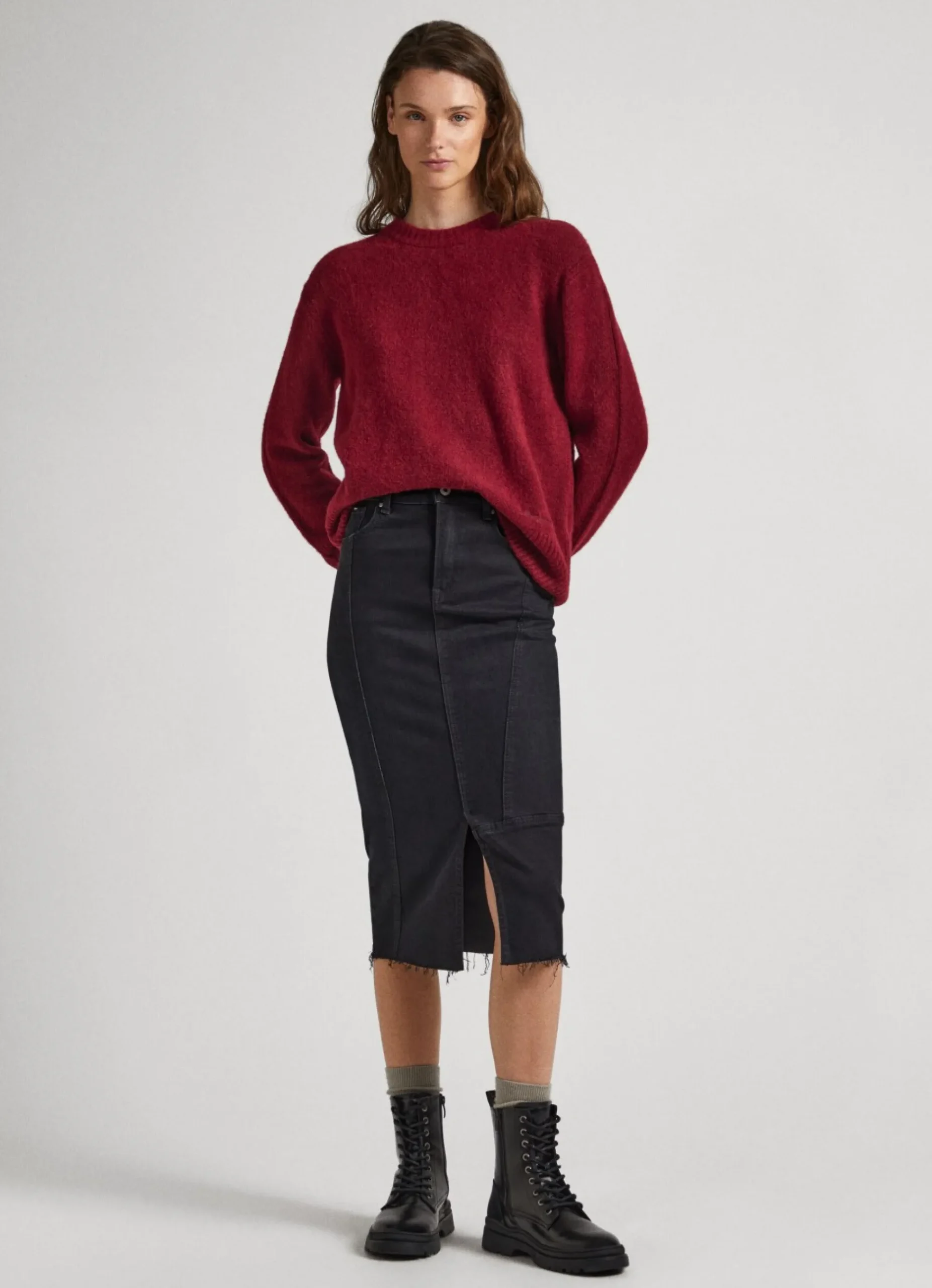 Mulher Pepe Jeans Malhas>Camisola Gola Redonda