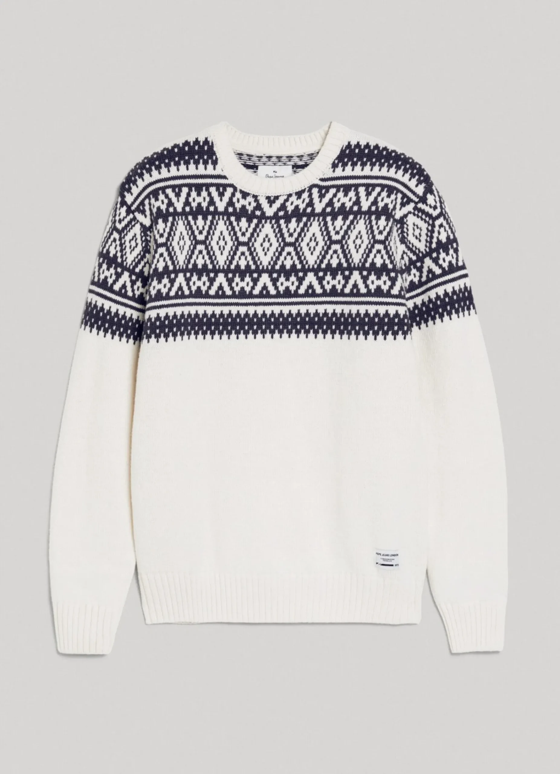 Homem Pepe Jeans Malhas>Camisola Jacquard Gola Redonda