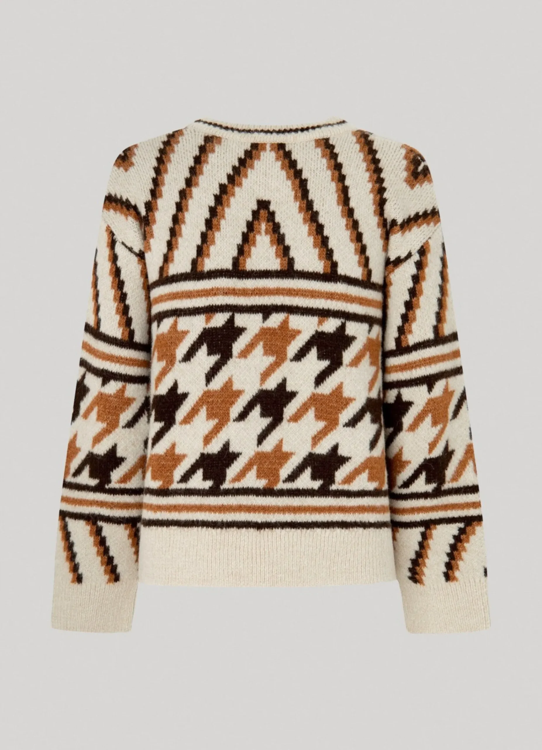 Mulher Pepe Jeans Malhas>Camisola Jacquard Gola Redonda