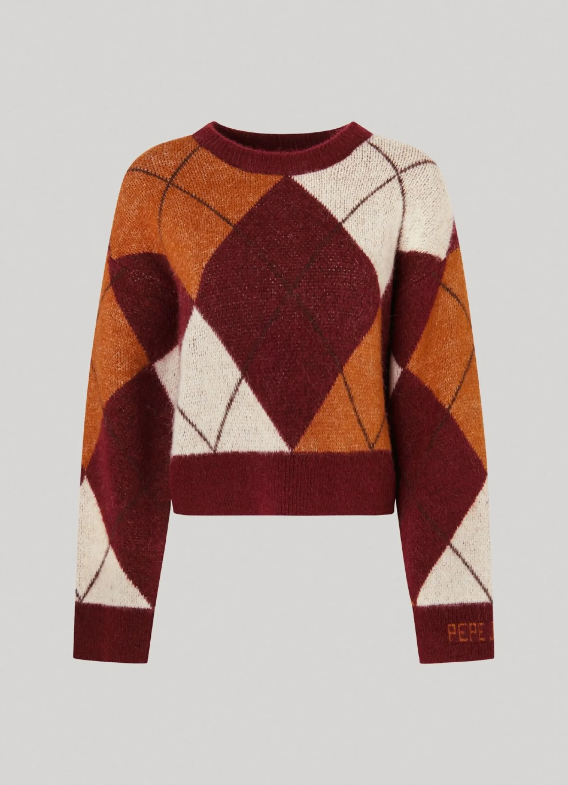 Mulher Pepe Jeans Malhas E Cardigans>Camisola Losangos Entrelacados