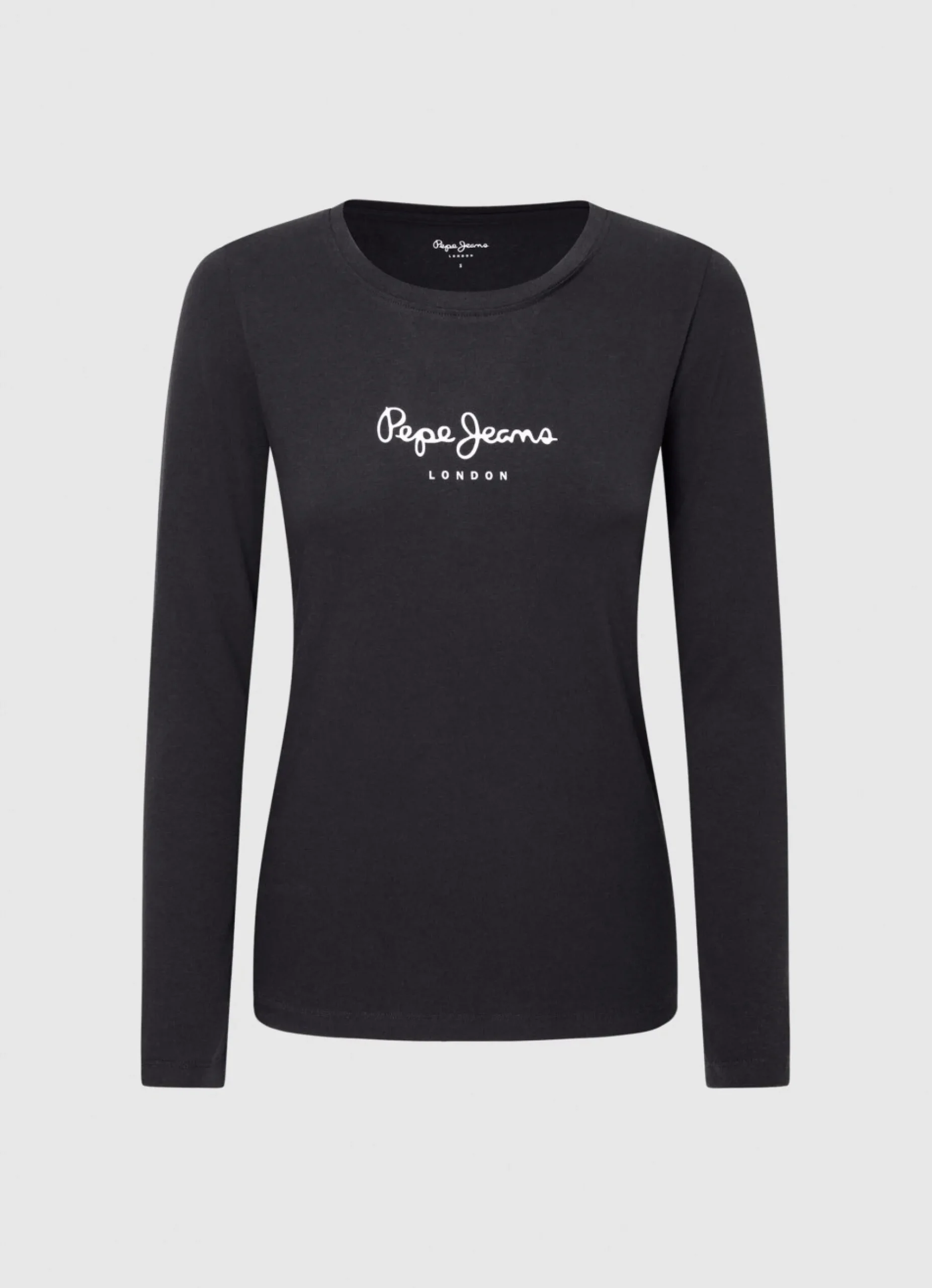 Mulher Pepe Jeans T-Shirts>Camisola Manga Comprida De Algodao