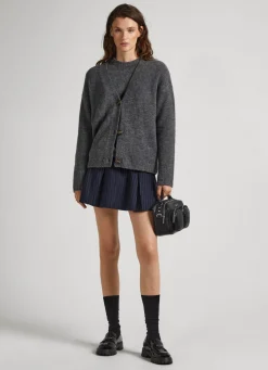 Mulher Pepe Jeans Malhas E Cardigans>Cardigan Com Botoes