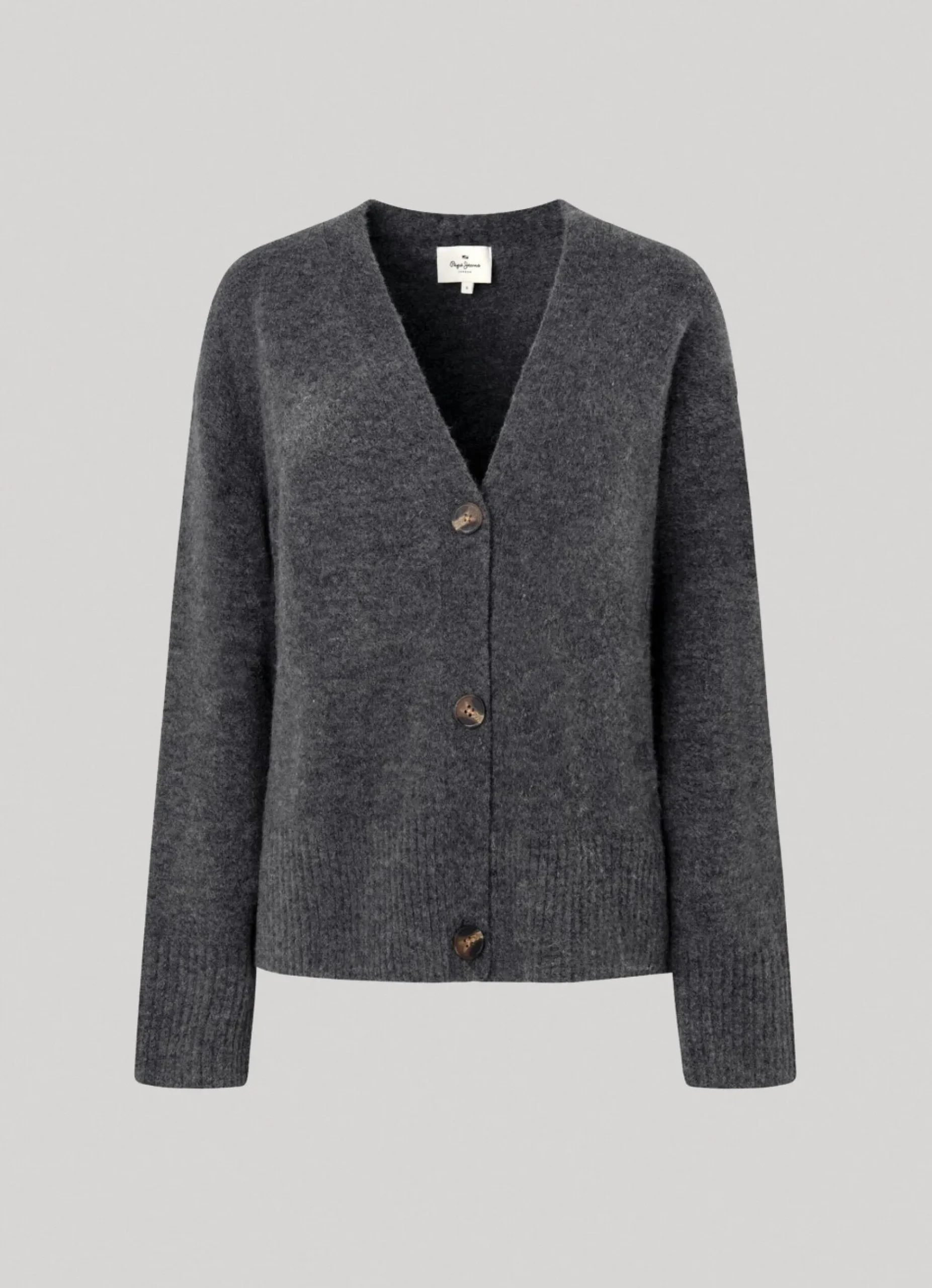 Mulher Pepe Jeans Malhas E Cardigans>Cardigan Com Botoes
