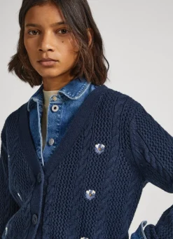 Mulher Pepe Jeans Malhas E Cardigans><noscript><img width=