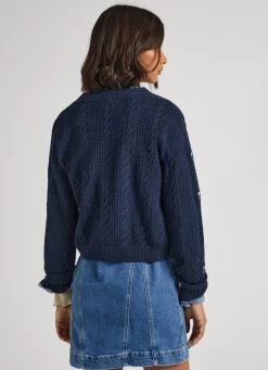 Mulher Pepe Jeans Malhas E Cardigans><noscript><img width=