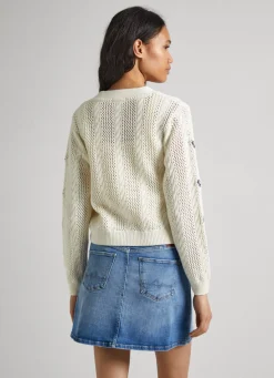 Mulher Pepe Jeans Malhas E Cardigans><noscript><img width=