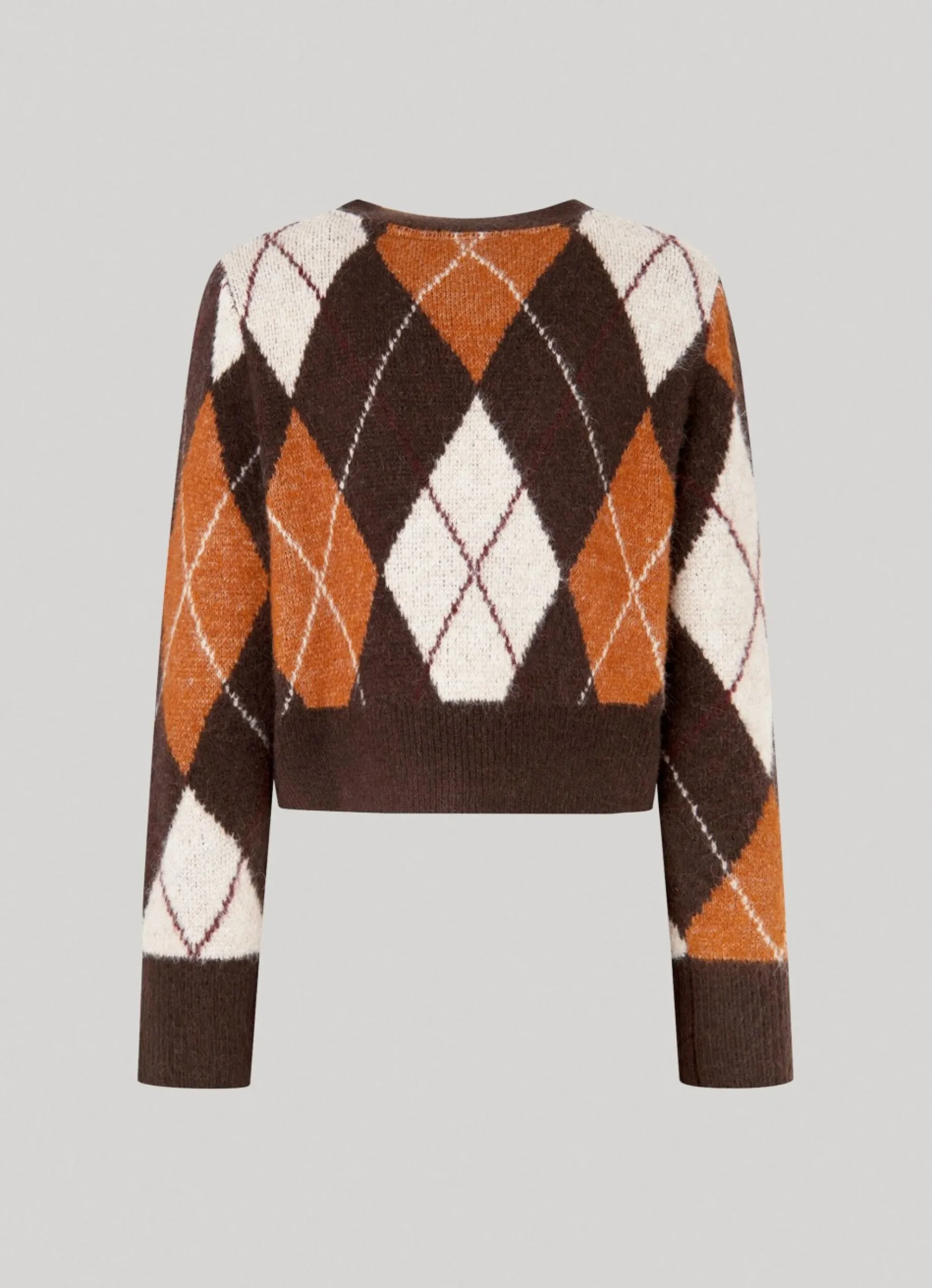 Mulher Pepe Jeans Malhas E Cardigans>Cardigan Losangos Entrelacados