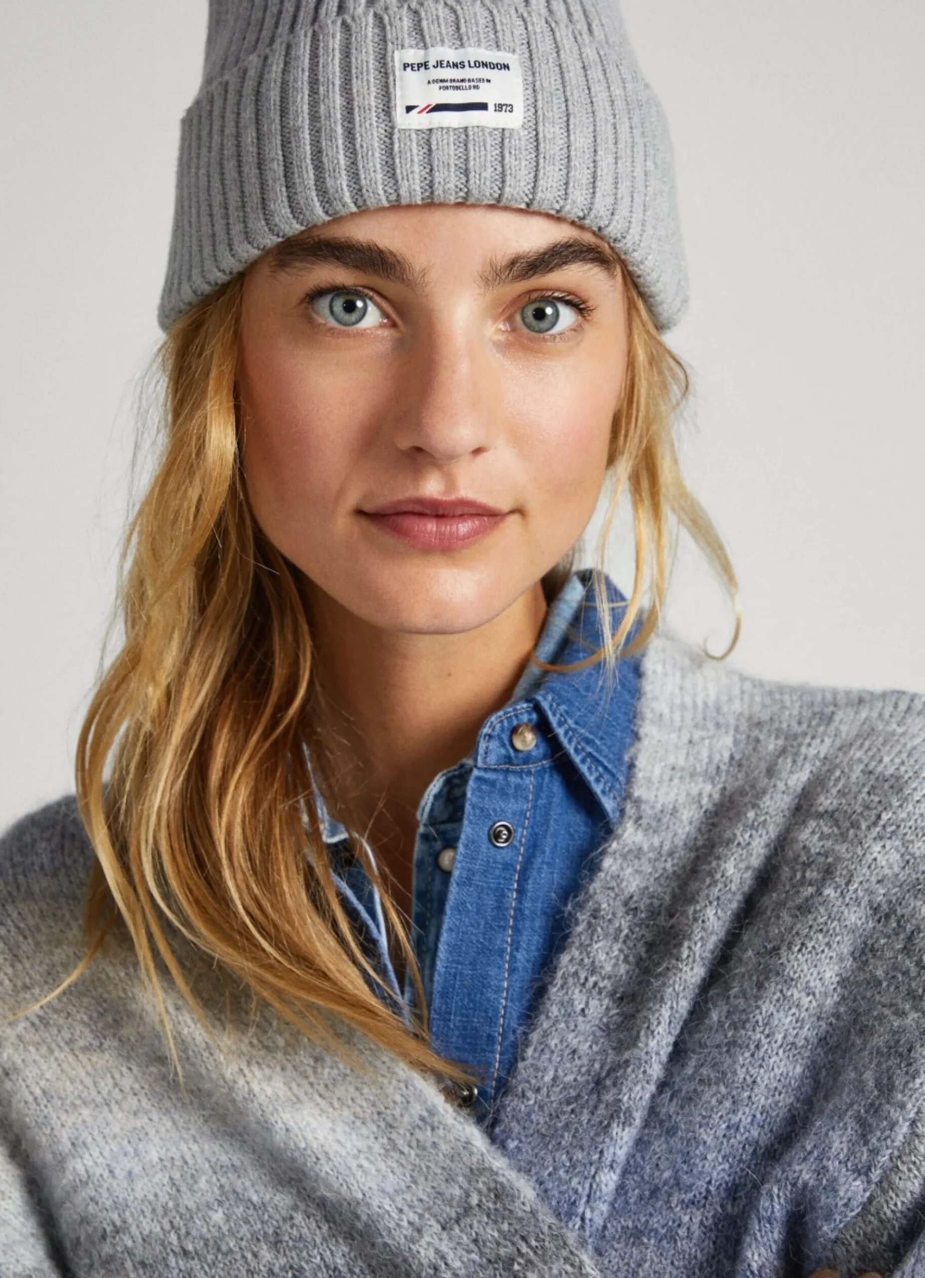 Mulher Pepe Jeans Malhas>Cardigan Melange As Riscas