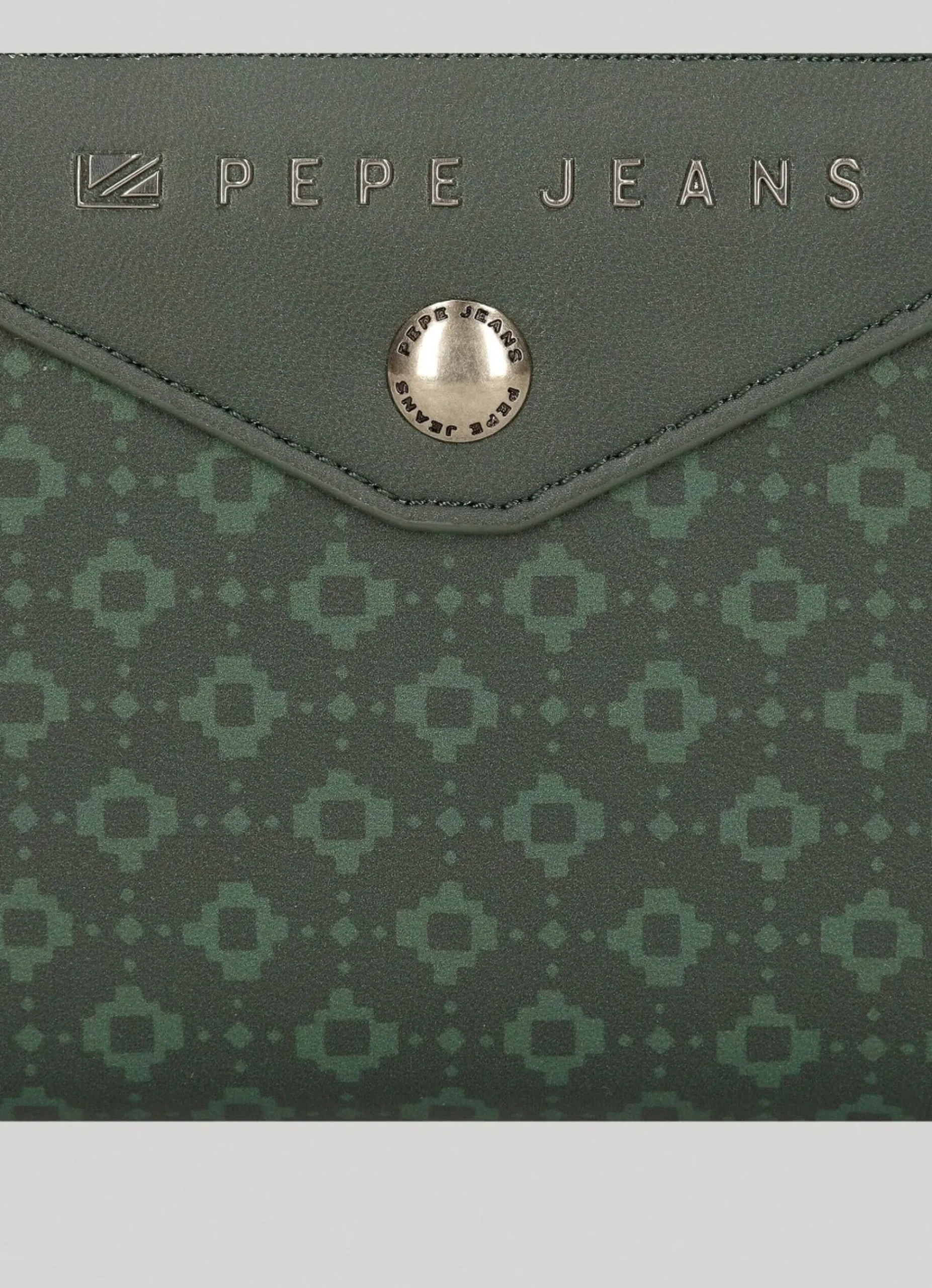 Mulher Pepe Jeans Bolsas E Mochilas>Carteira De Couro Com Fecho