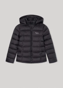 Rapariga Pepe Jeans Casaco E Jaquetas>Casaco Acolchoado Com Capuz