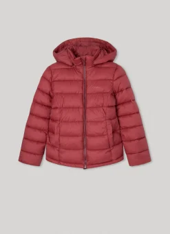 Rapariga Pepe Jeans Casaco E Jaquetas>Casaco Acolchoado Com Capuz