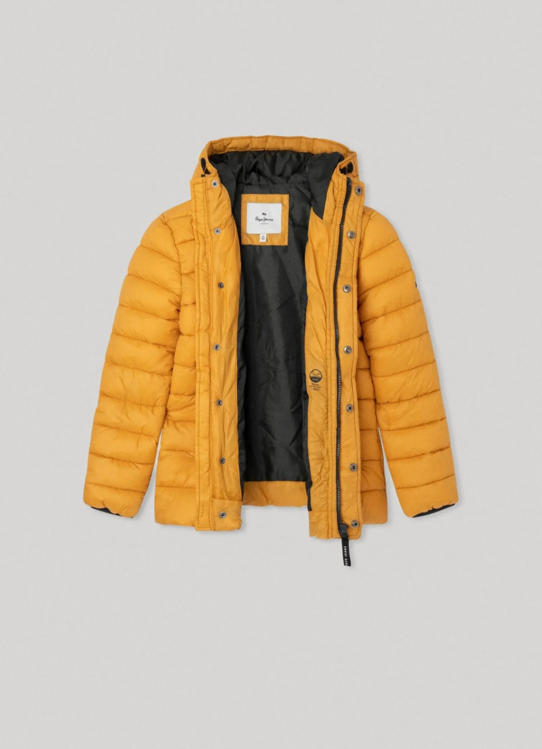 Rapaz Pepe Jeans Casaco E Jaquetas>Casaco Acolchoado Com Capuz