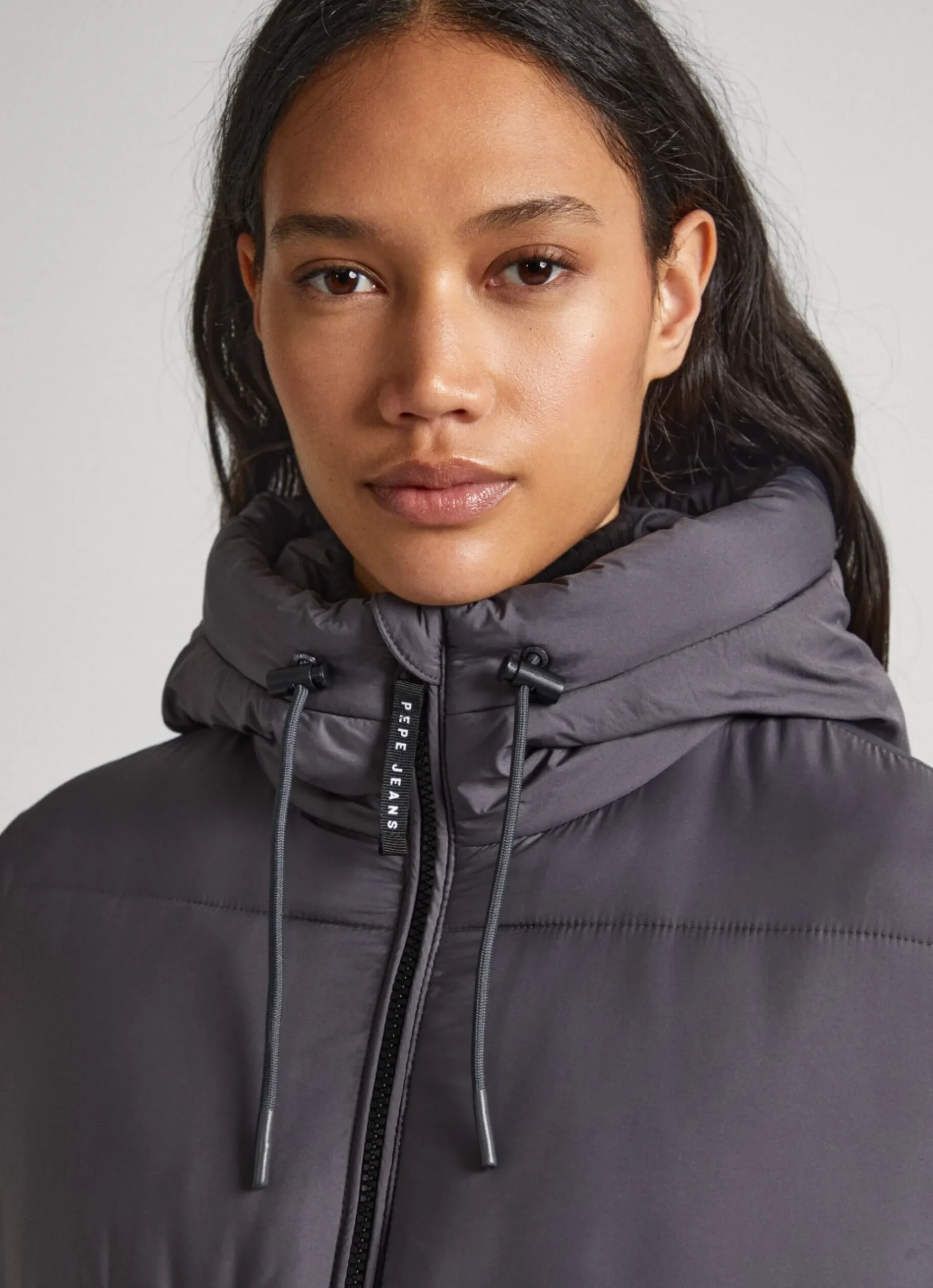 Mulher Pepe Jeans Casaco E Jaquetas>Casaco Acolchoado Com Capuz