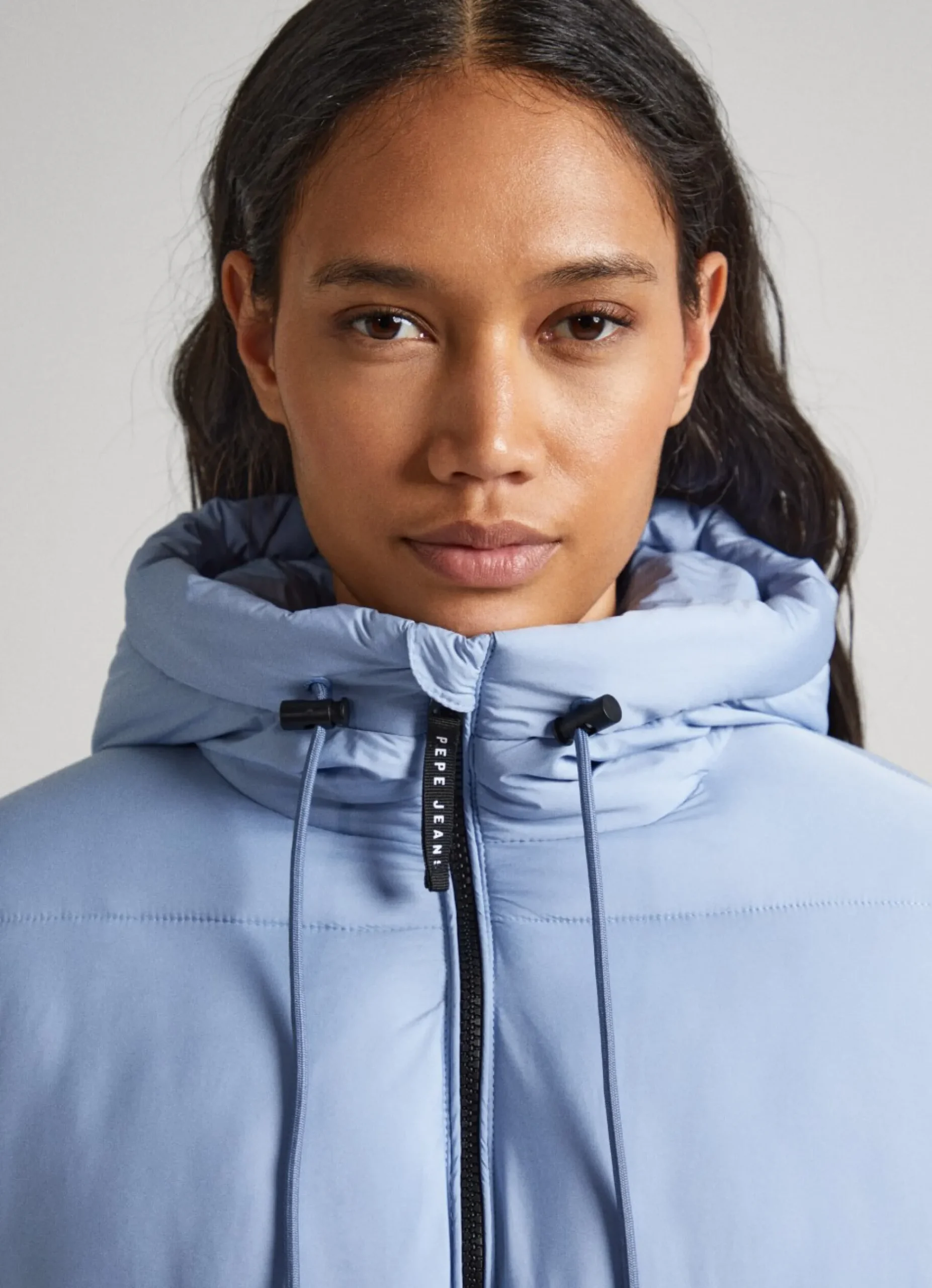 Mulher Pepe Jeans Casaco E Jaquetas>Casaco Acolchoado Com Capuz