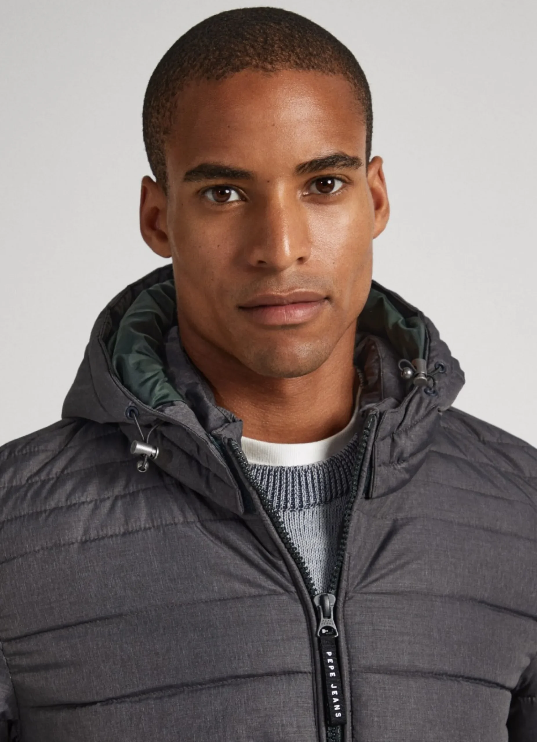 Homem Pepe Jeans Casaco E Jaquetas>Casaco Acolchoado Jaspeado