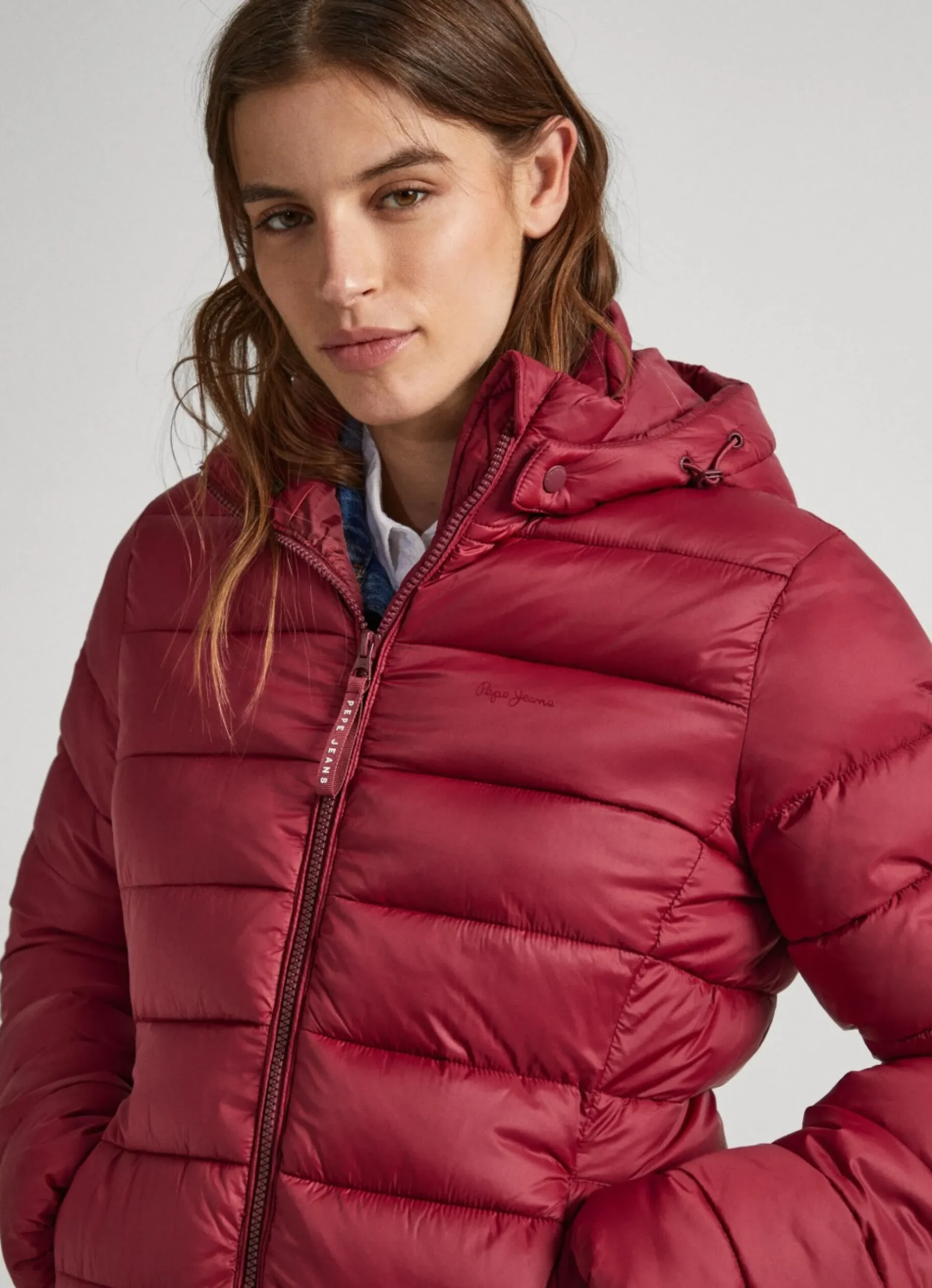 Mulher Pepe Jeans Casaco E Jaquetas>Casaco Acolchoado Nylon