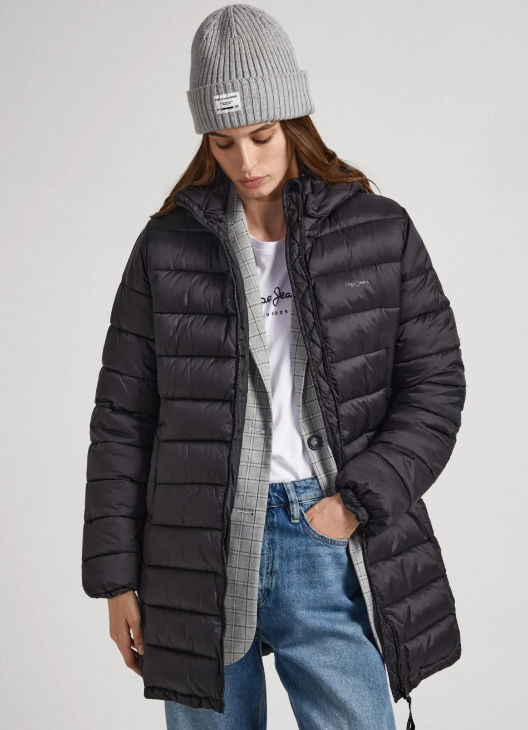Mulher Pepe Jeans Casaco E Jaquetas>Casaco Acolchoado Nylon